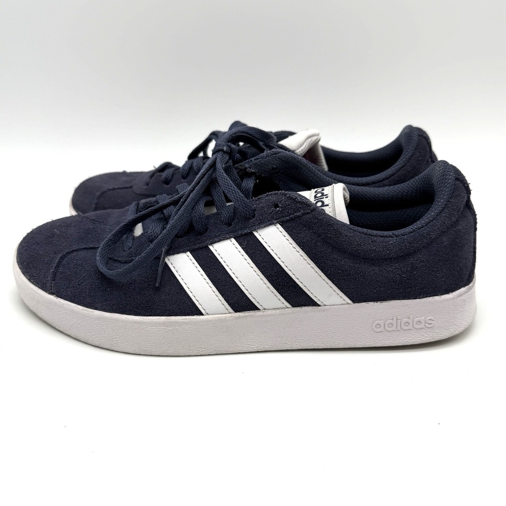 Adidas Shoes Women's Sz 7 Navy White VL Court 3.0
